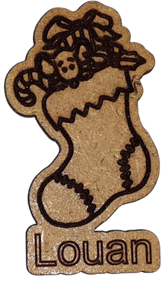 Magnet - Chaussette personnalisable